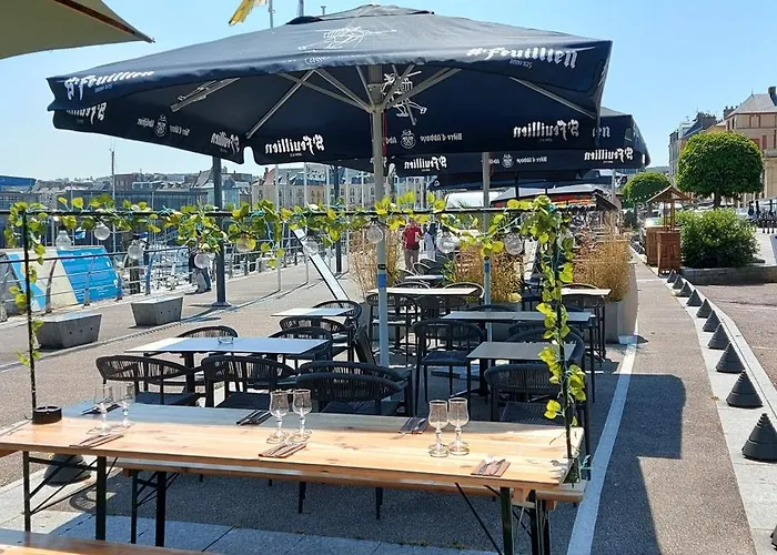 Vue Et Port Apartman Dieppe